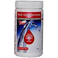 Multi-Stain Remover- elimina las manchas producidas por metales en las paredes y fonde de todo tipo de piscinas